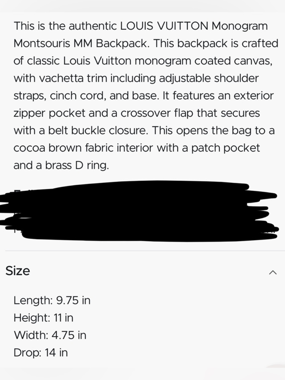 Louis Vuitton MM backpack - Picture 17 of 17